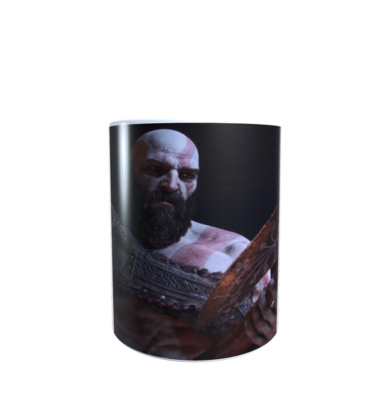 God of War Kratos A - Aesthetic - Coffee Mug
