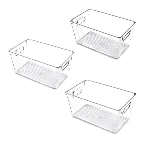 Transparent Plastic Storage Containers