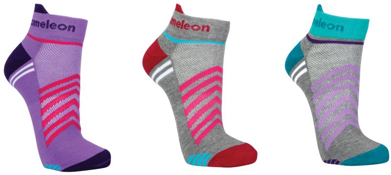 Running Comfort Nimble No Show Socks - Ladies 3Pack