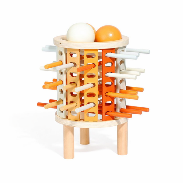 Wooden Stacking Tower Balancing Game for Kids &amp; Family Parties