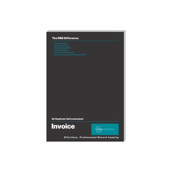 RBE Invoice Duplicate Pad A5
