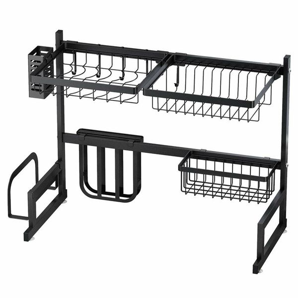 Over The Sink Dish Drying Rack - 65cm