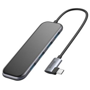 Baseus Multi-functional USB Type-C to Type-A 3.0*4/Type-C PD HUB Dongle