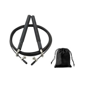 Skipping Rope Speed Solid Black