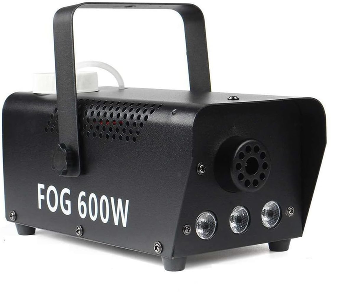 Fog Machine Dual Control with LED Light + Remote Control 600W
