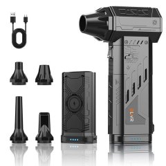 BLWR 501 Electric Air Duster with Removable Battery, 110,000RPM, Cordless