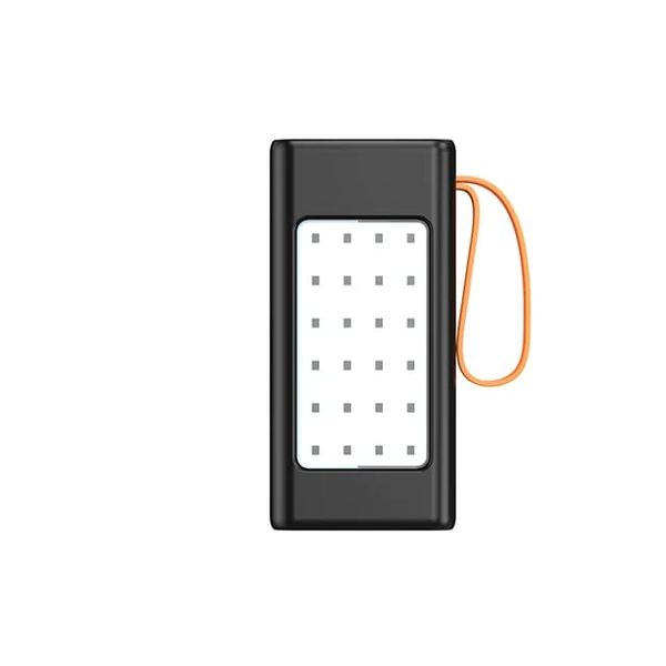 Rechargeable Super Fast Charge Power Bank With LED Camping Light