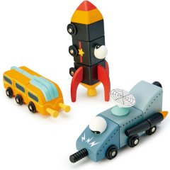 Tender Leaf Wooden Space Race