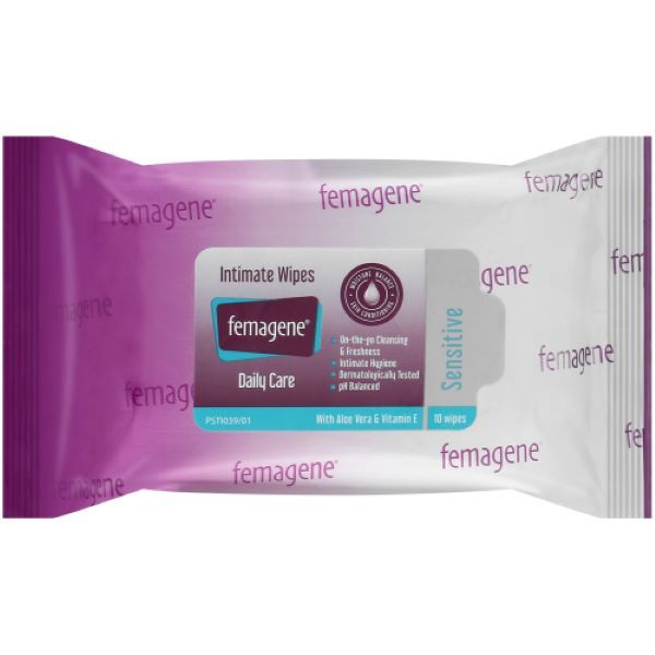 Femagene Intimate Refreshing Wipes 10 Wipes X 2
