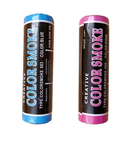 Gender Reveal Color Smoke Pink And Blue