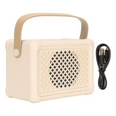 Bluetooth Speaker HiFi Bass Low Energy Consumption Fast Transmission Yellow