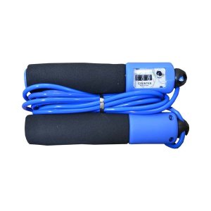 Adjustable Skipping Rope with time counter for fitness &amp; Sports (9ft)-Pink