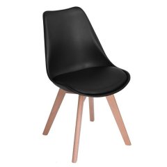 Frankfurt Dining Chair - Black - 2 Pack