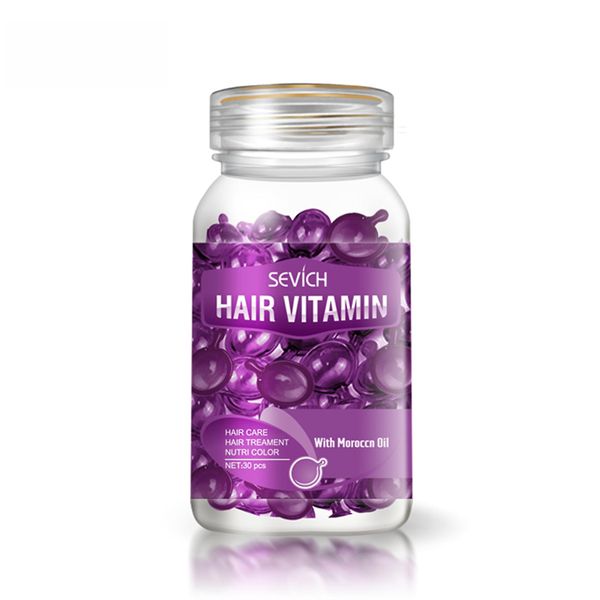 SEVICH Hair Vitamin Serum Capsule -Leave in Capsule Treatment -Purple -30's