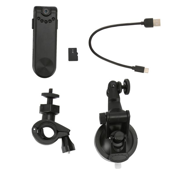 Portable Video Recorder 1080P HD Noise Reduction Night Vision Camera 64GB