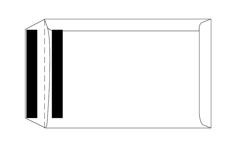 Merpak C4 Pocket White KwikSeal Envelopes (324 x 229mm) - Box of 250