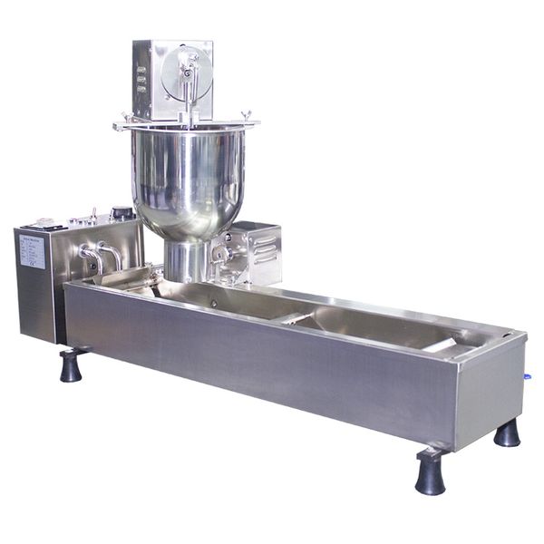 Semi-Automatic Mini Donut Maker - Electric Stainless Steel Donut Machine