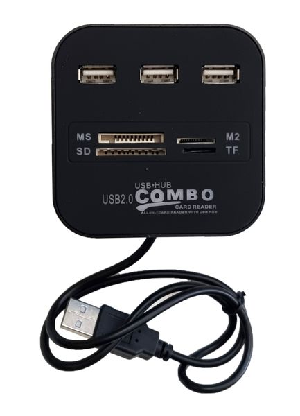 USB 2.0 Combo Card Reader
