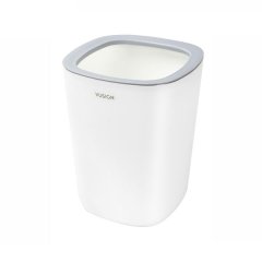Vusign Round Household Trash Bin 11L White