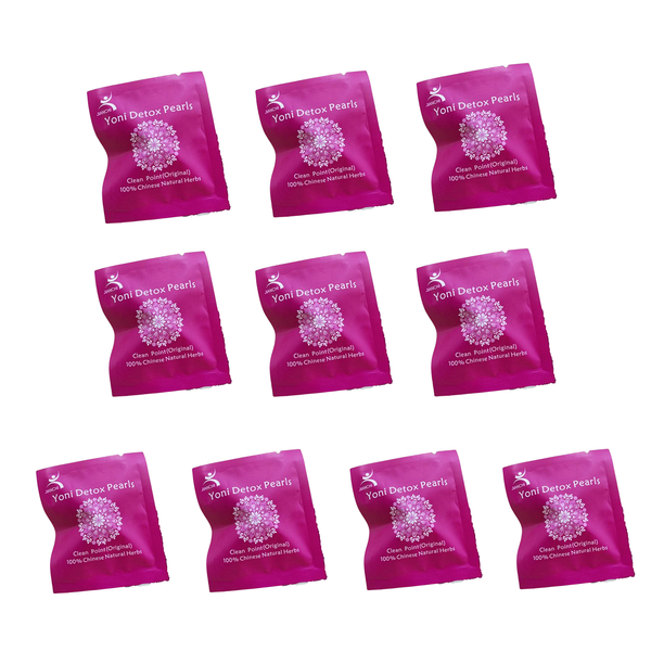 Yoni Detox Pearls Nature Herbal Detox Pearls Clearing Tampons 10 Packs