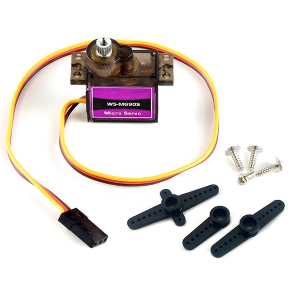 MG90S Servo Metal Gear 2kg/cm 2.8kg/cm 180 Degree Torque Digital Servo for