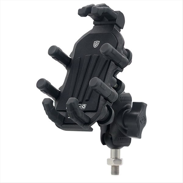Motorcycle Fork Stem Phone Mount Adjustable Compatible with Universal