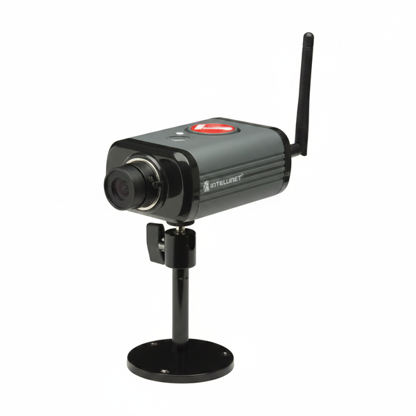 Intellinet Wireless Network Camera with Audio and MPEG4 Support