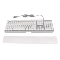 RGB Keyboard Office 104 Key Mechanical White