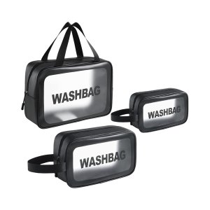 Set of 3 Waterproof Travel and Cosmetic Organisers