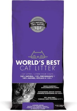 World's Best Cat Litter - Lavender Scented 12.7kg