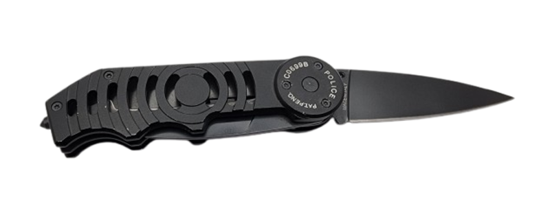 Police rescue knife Emergency Blade 2 blades!