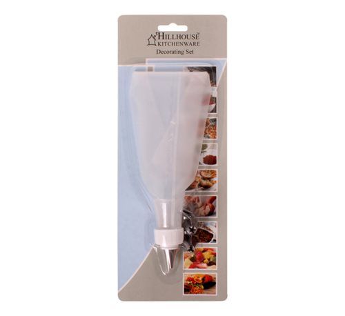 Bulk Pack 5x Bakeware Cake Decorating Set With 4 Stainless Steel Nozzles
