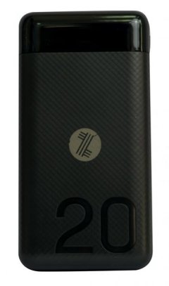 20000mAh High Capacity Safe Power Bank, Dual USB Ports, Flashlight - White