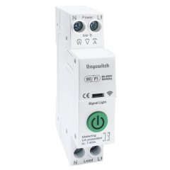 Rayswitch Smart WiFi Timer Switch 63A Power Breaker &amp; Energy Metering app