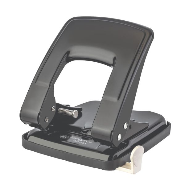 Kangaro Punch, DP 635, 2-Hole, Metal, Black
