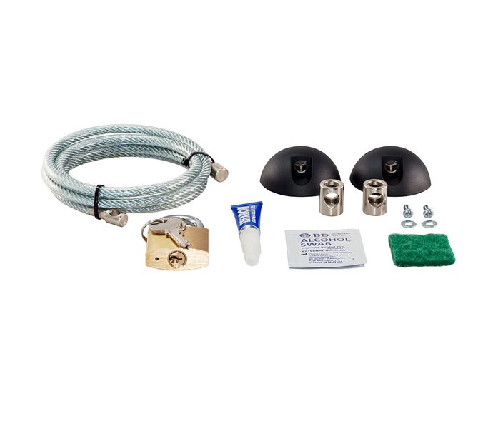 Delux Computer Lock With Padlock (LKCP-1196)