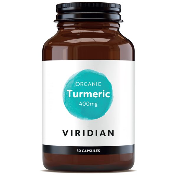 Viridian Organic Turmeric 400mg - 30 Capsules