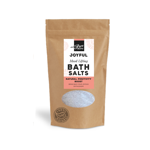Joyful Bath Salts - 500g - Mood Lifting Mineral Blend | Pure Afro