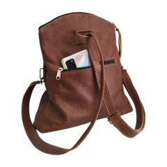 Leather Satchel and Crossbody - Ladies - 3 Way Convertible | MIRELLE