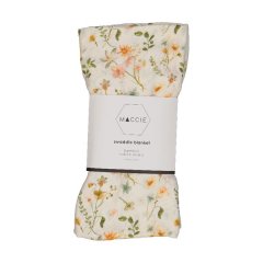 MACCIE Spring Flowers Baby Bamboo Muslin Swaddle