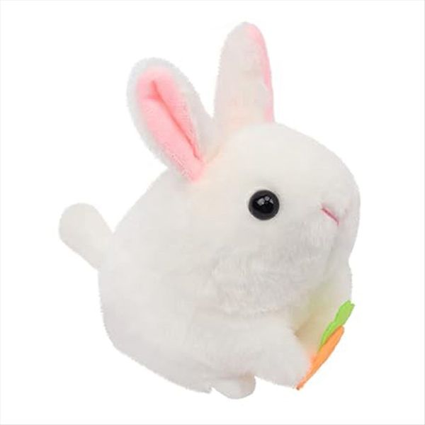 a Wagging Tail Rabbit Wind-Up Plush Toys