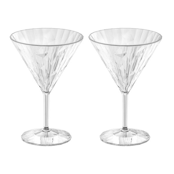 Koziol Superglas Martini Glass Set of 2 - 250 ml