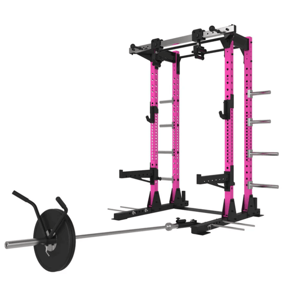 Force Fitness Elite Series Half Rack - Pink