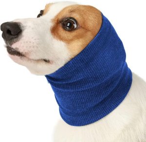 Dog Calming Hoodie Head Cover Sleeves - Quiet Ear Covers Hood for Noise