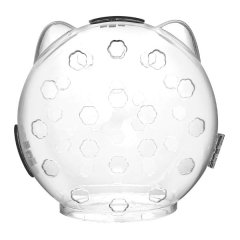 Cat Muzzle Dome Helmet - Large 14cm Anti-Bite Mask for Cats 5kg +