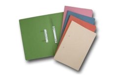 Croxley Accessible File Foolscap - Light Green (Pack of 20)
