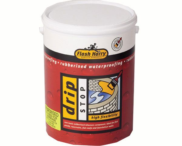 Flash Harry Drip Stop Waterproofing - Black (5L)