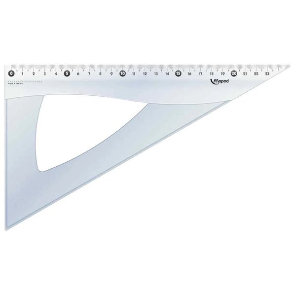 Maped 60 Degree Set Square 260mm - 2 Pack