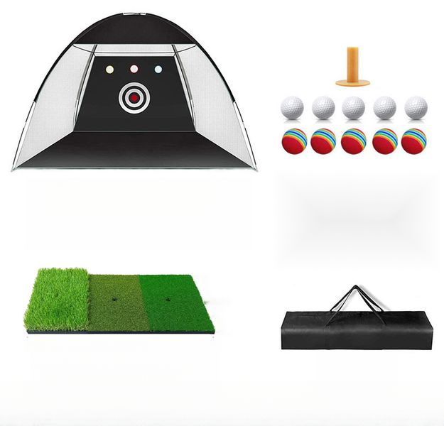Golf Driving Range Golf Swing Net Set Golf Practice Hitting Net Outdoor
