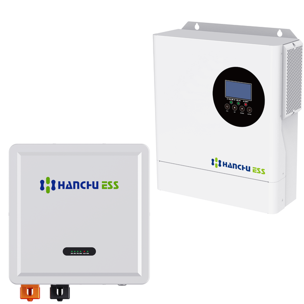 3.5KW Inverter + 2.76KW Lithium Battery 24VCombo